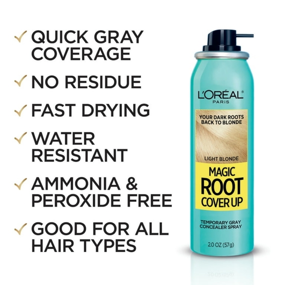 NEW Sealed L’Oreal Magic Root Cover Up Light Blonde 2oz - Picture 4 of 4